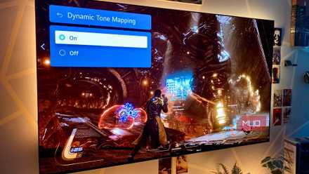 Dynamic tone mapping setting on an LG G3 OLED TV