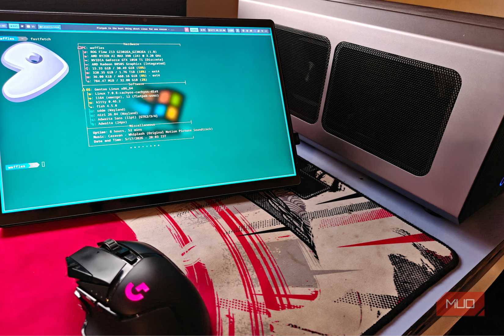 Connecting an eGPU to the Flow Z13