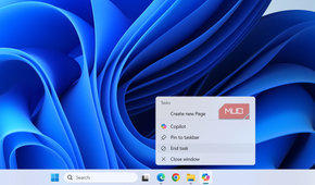 End task option on Windows 11