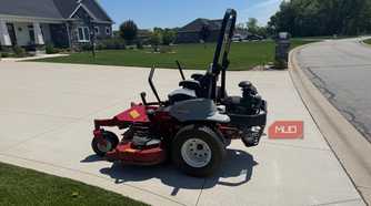 exmark lazer z mower left