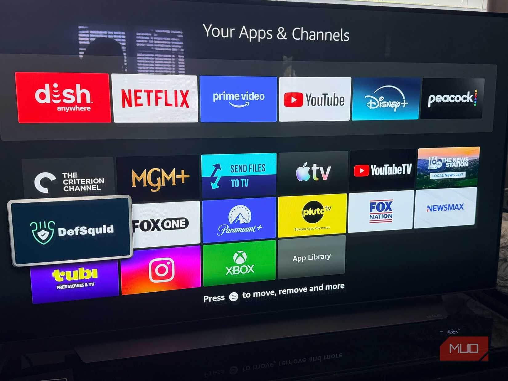 Fire TV apps.