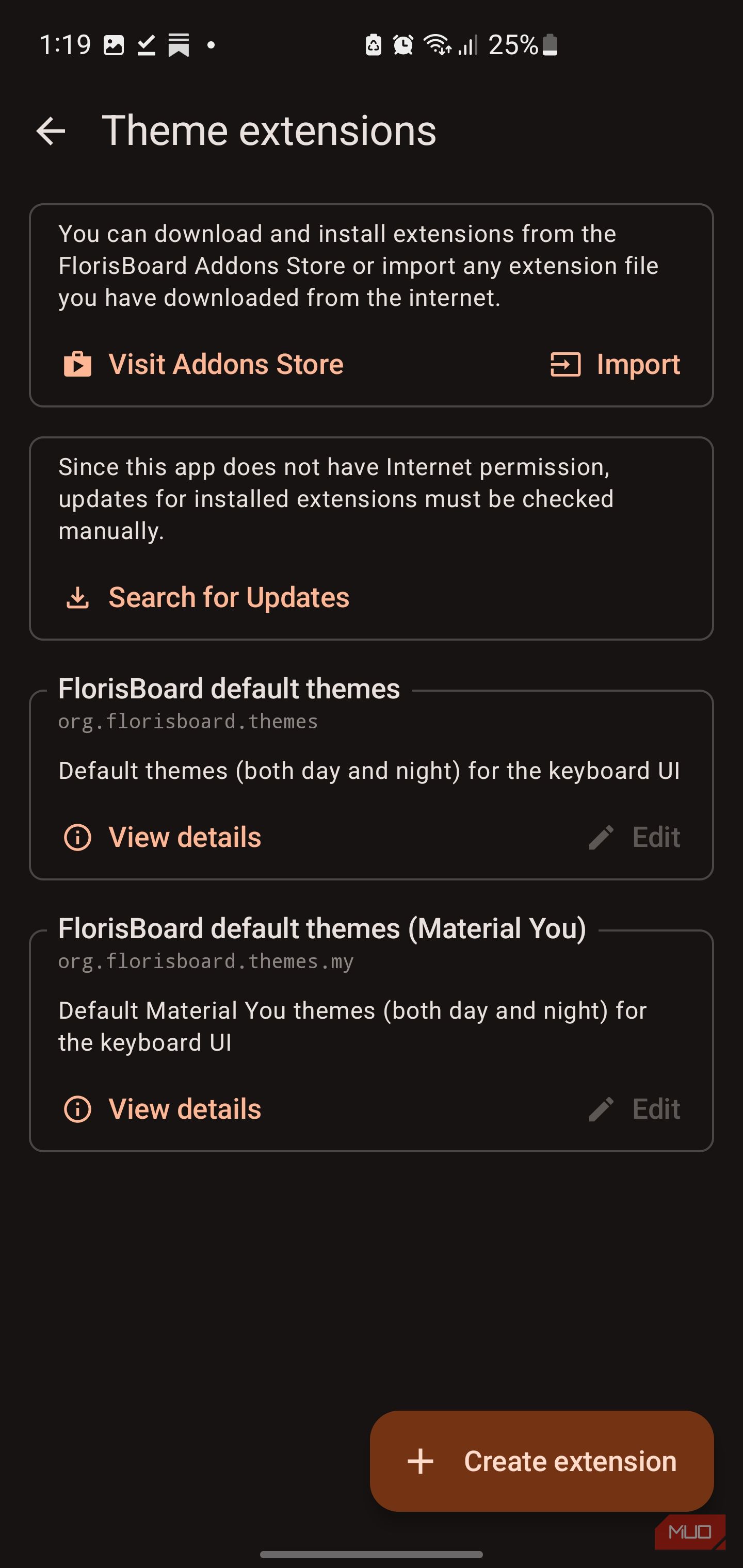 I replaced my Android keyboard with this open-source one and it stuck
