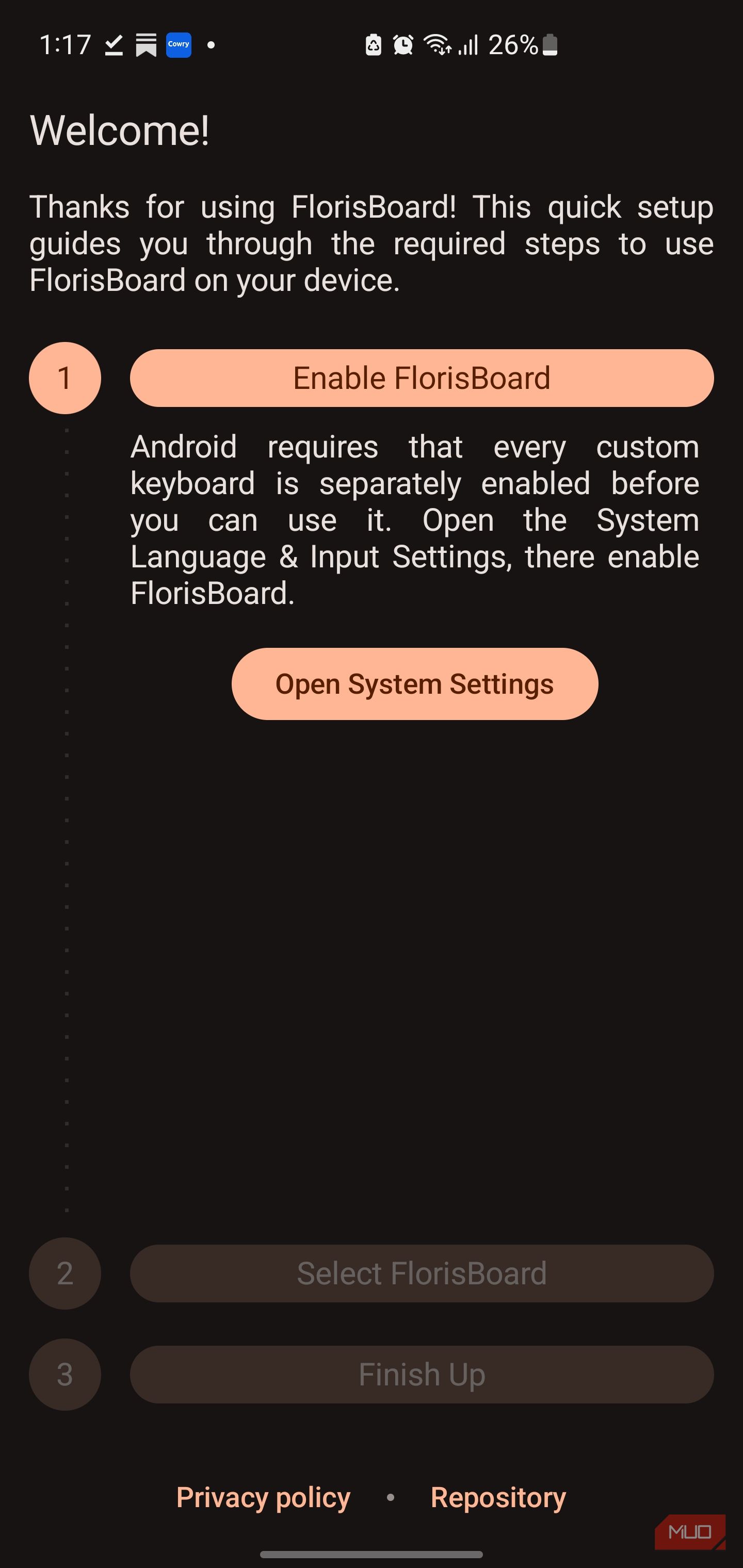 I replaced my Android keyboard with this open-source one and it stuck