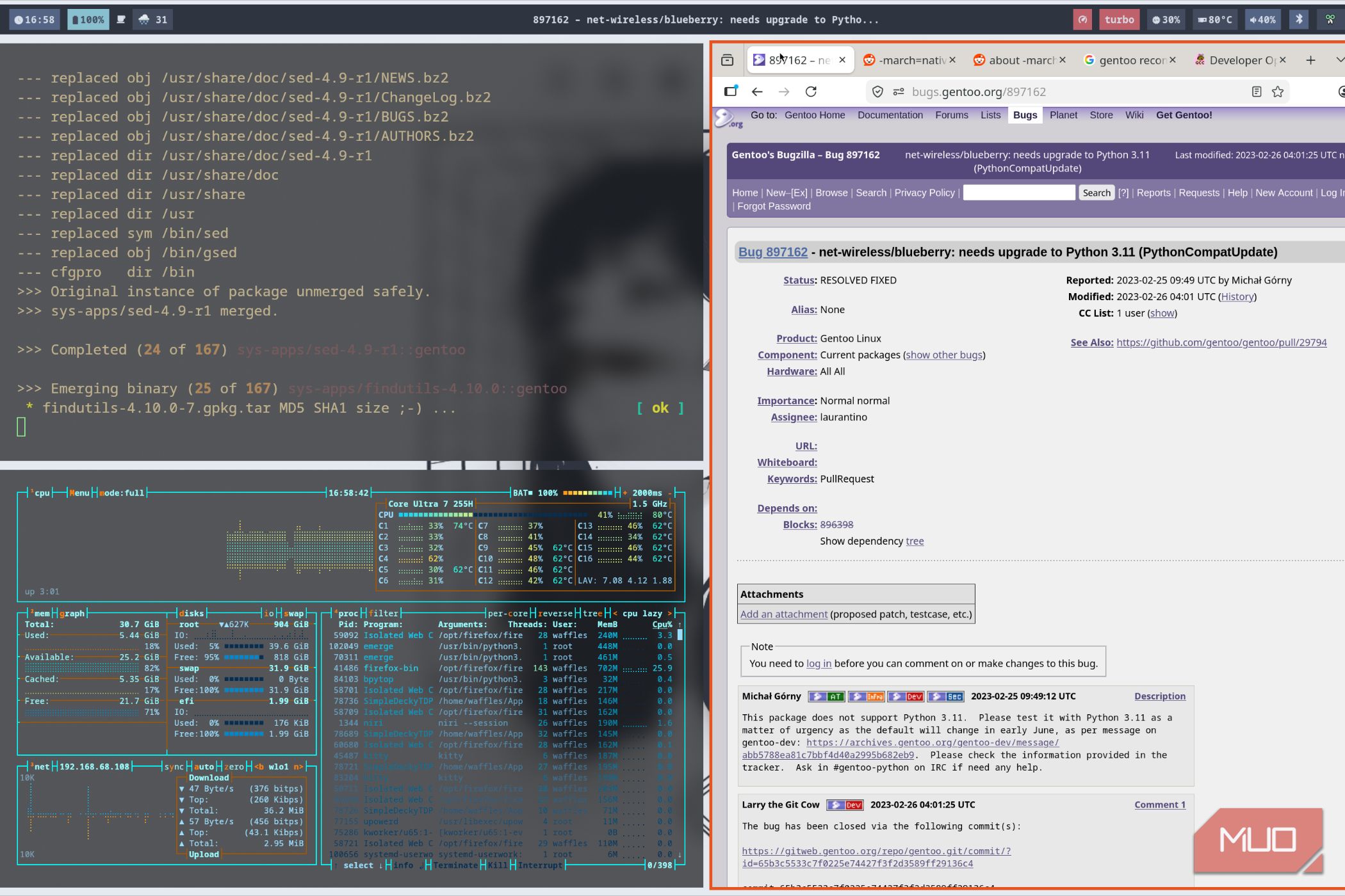 I switched to Gentoo Linux and now I get why it's worth the headache