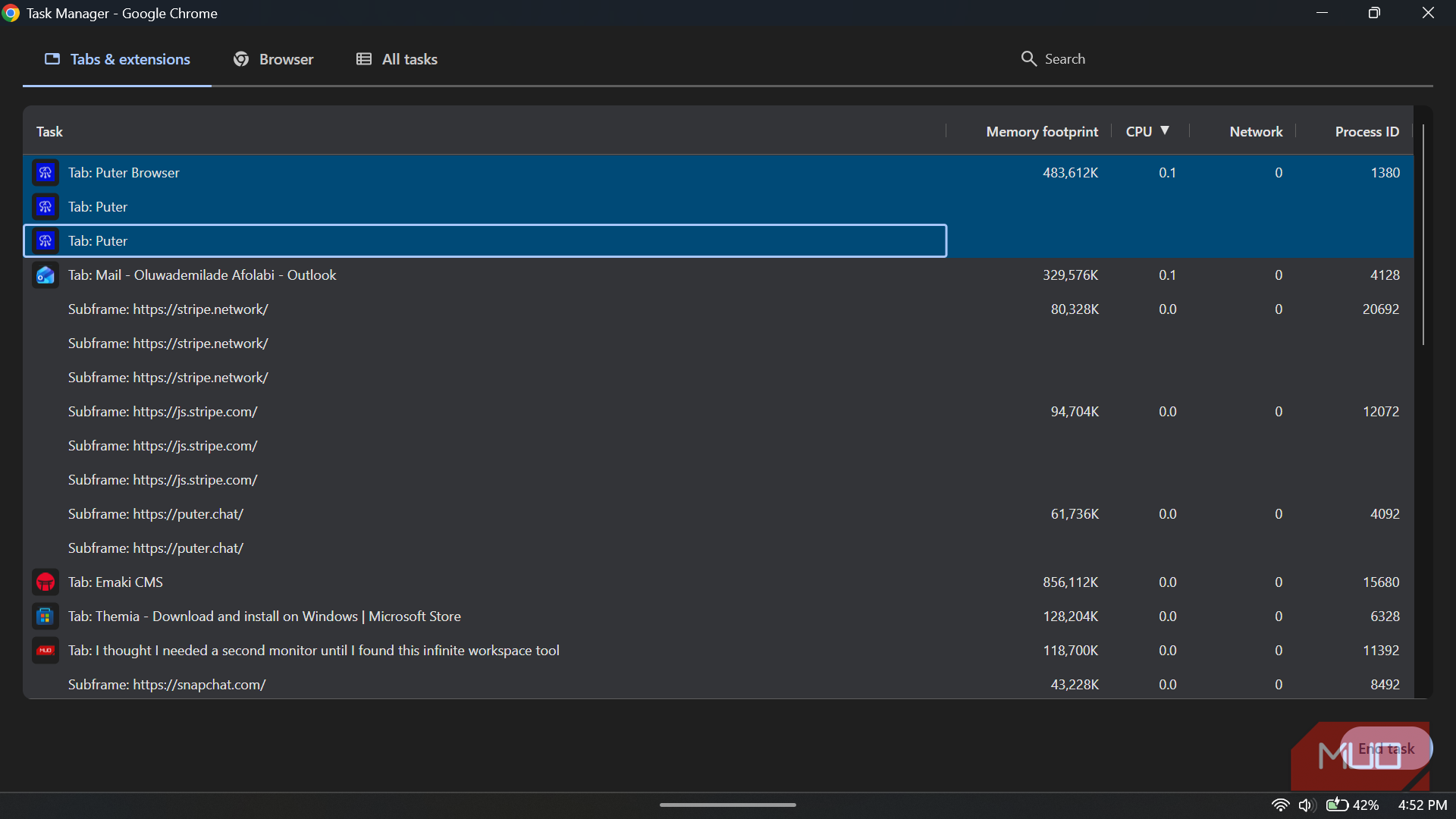 I opened an operating system in my browser and forgot I wasn't on real ...