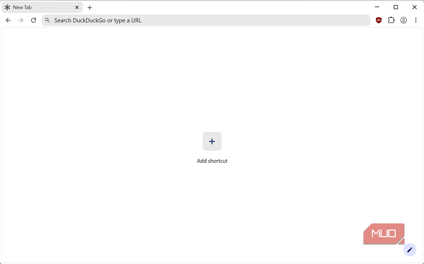 Helium browser minimalist window