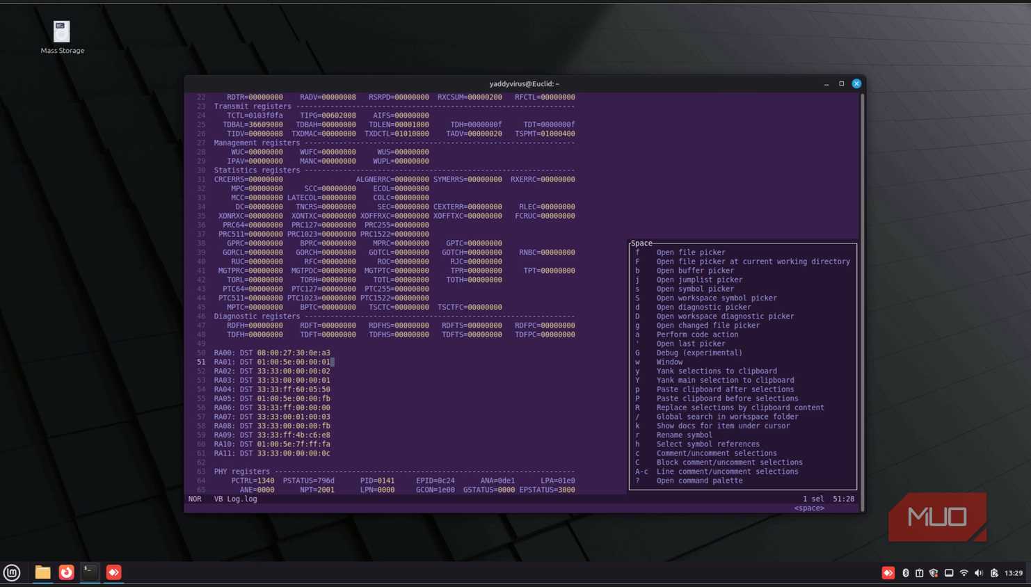 Heliox Os There's a terminal editor that gives you Vim's speed without Vim's pain