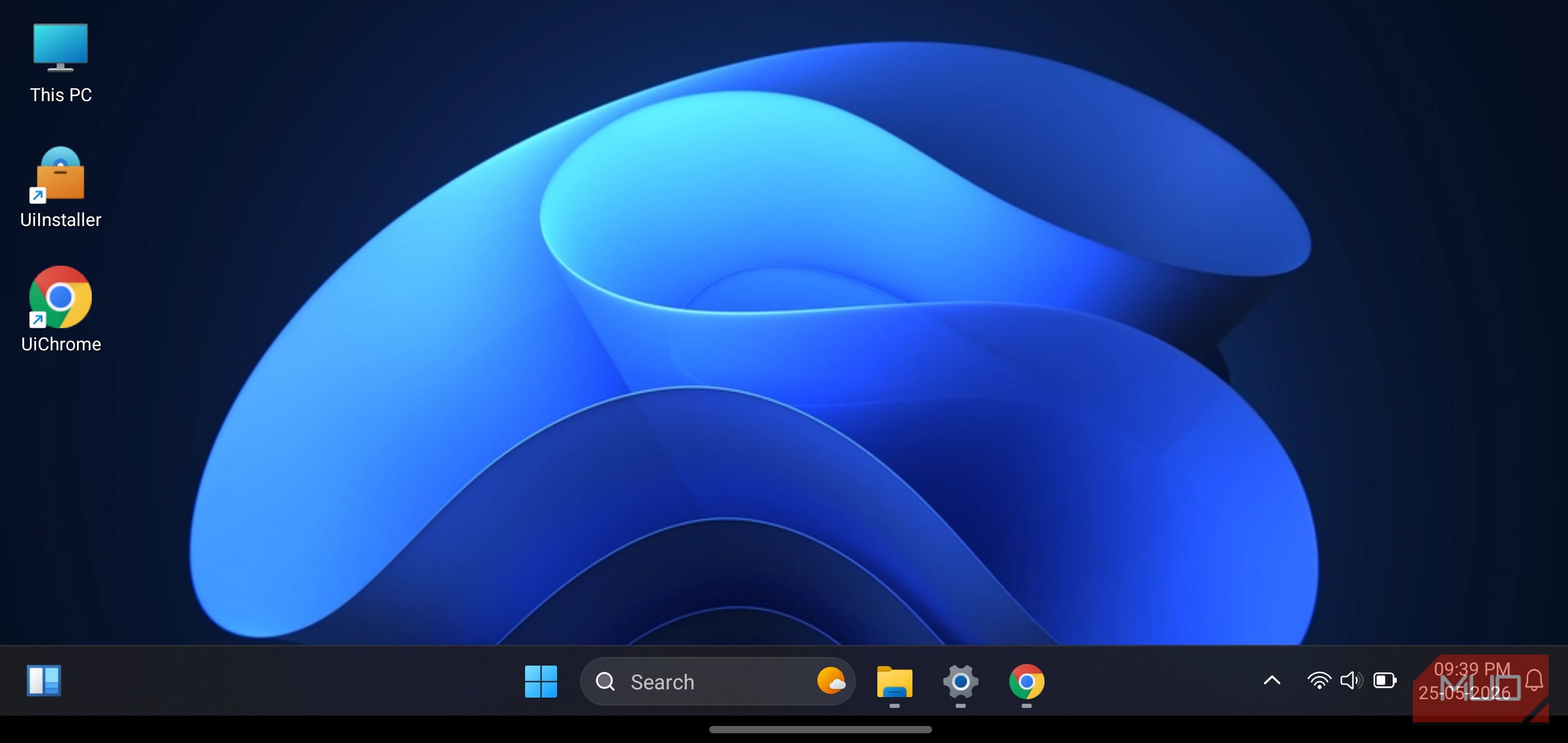 HyperDroid launcher interface.