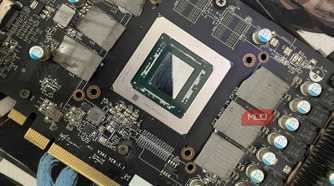 GPU close up PCB view