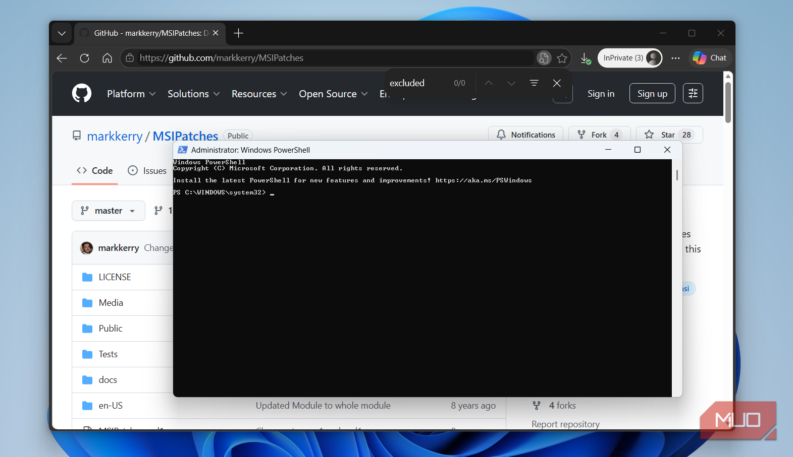 Installer folder cleanup with PowerShell