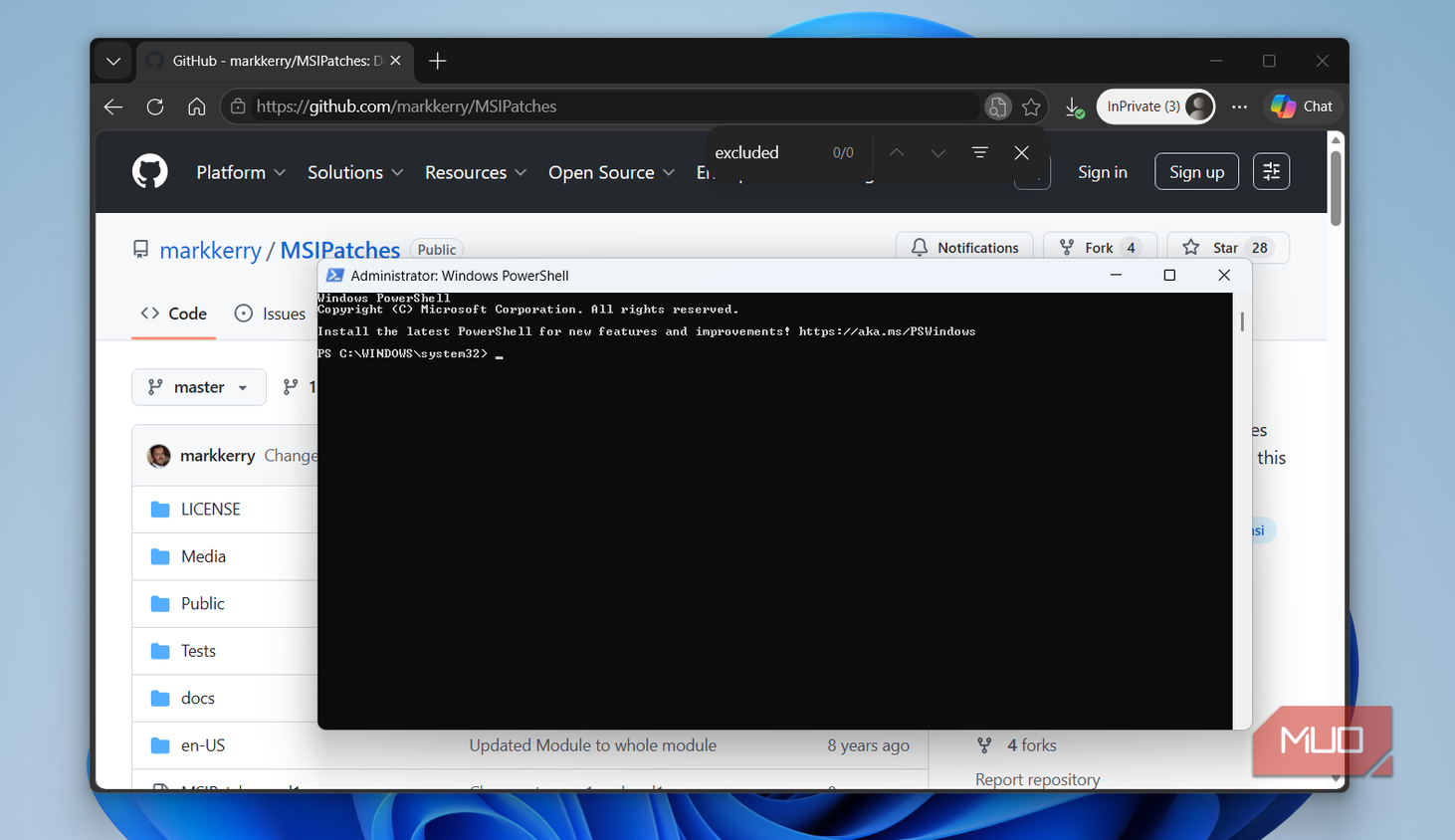 Installer folder cleanup with PowerShell