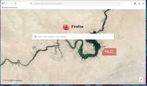 A firefox window in kde