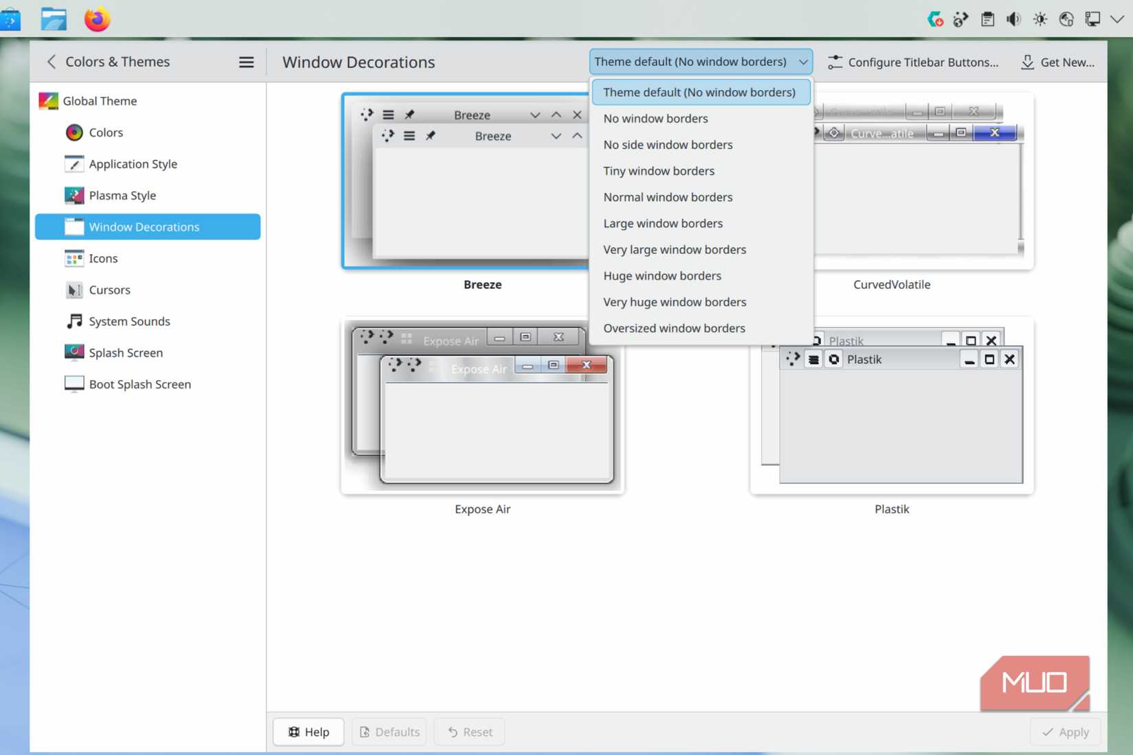 Using the rounded corners extension