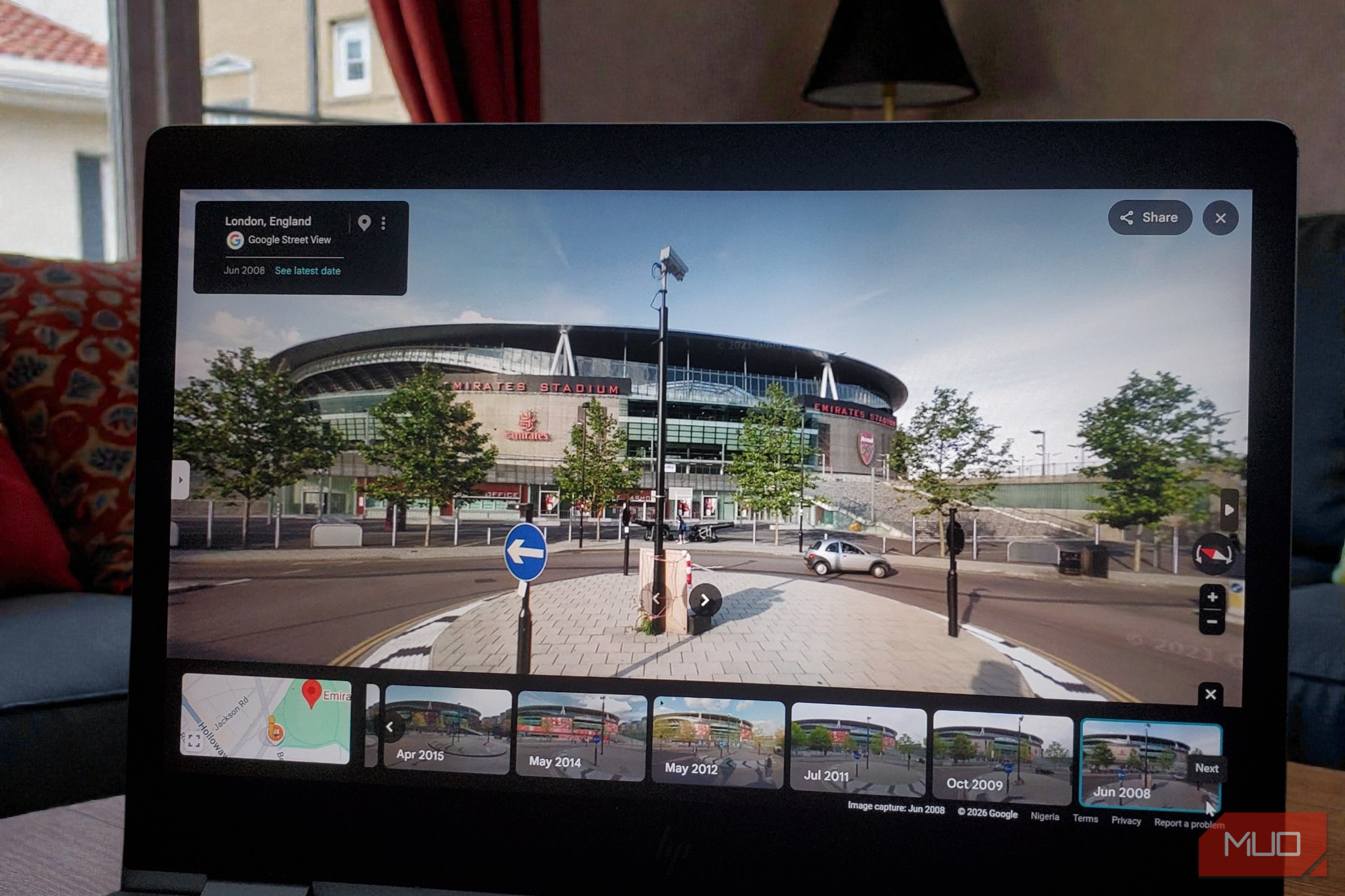 I found the Google Maps feature that takes you back in time — I can't believe I missed it