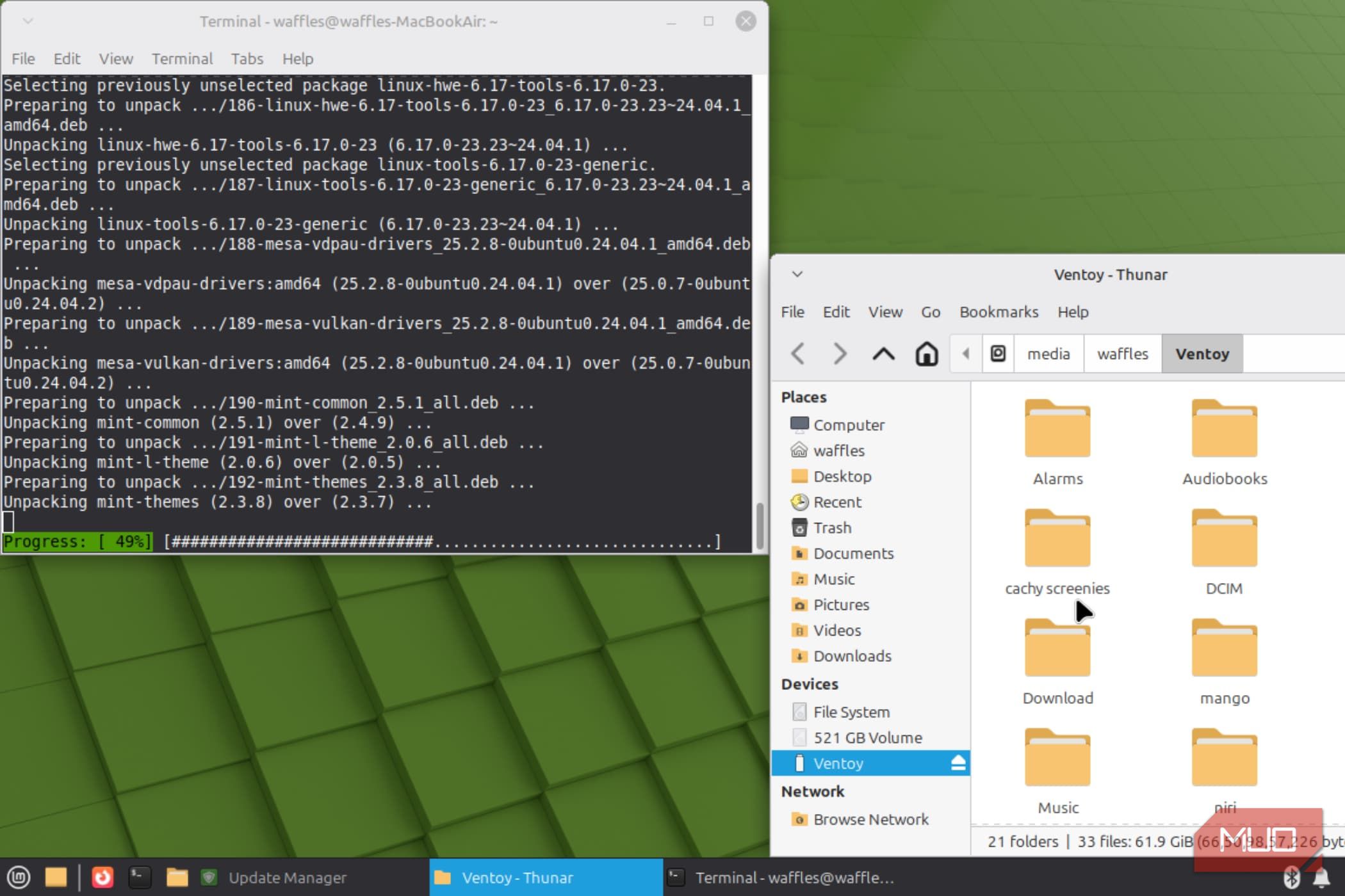 I tried 4 lightweight Linux distros on a 4GB laptop, and one surprised me