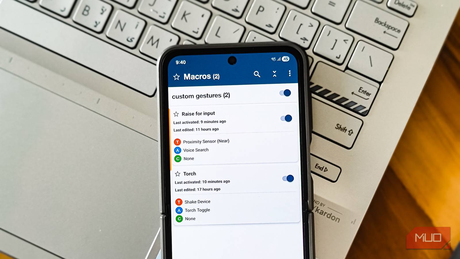 I created my own Android gesture, and it changed how I use my phone