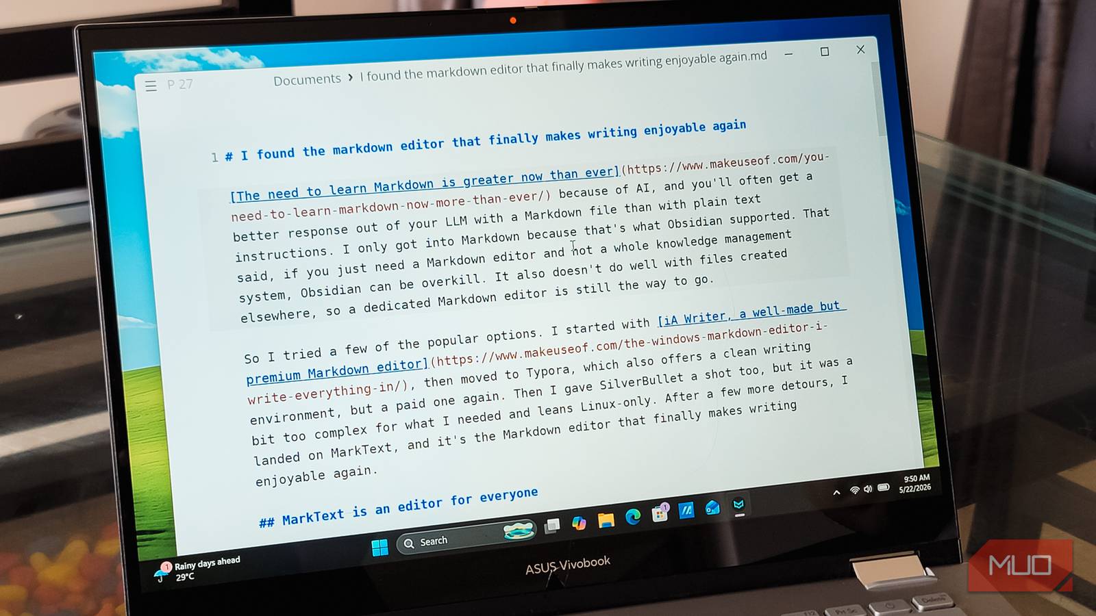 I found the markdown editor that finally makes writing enjoyable again
