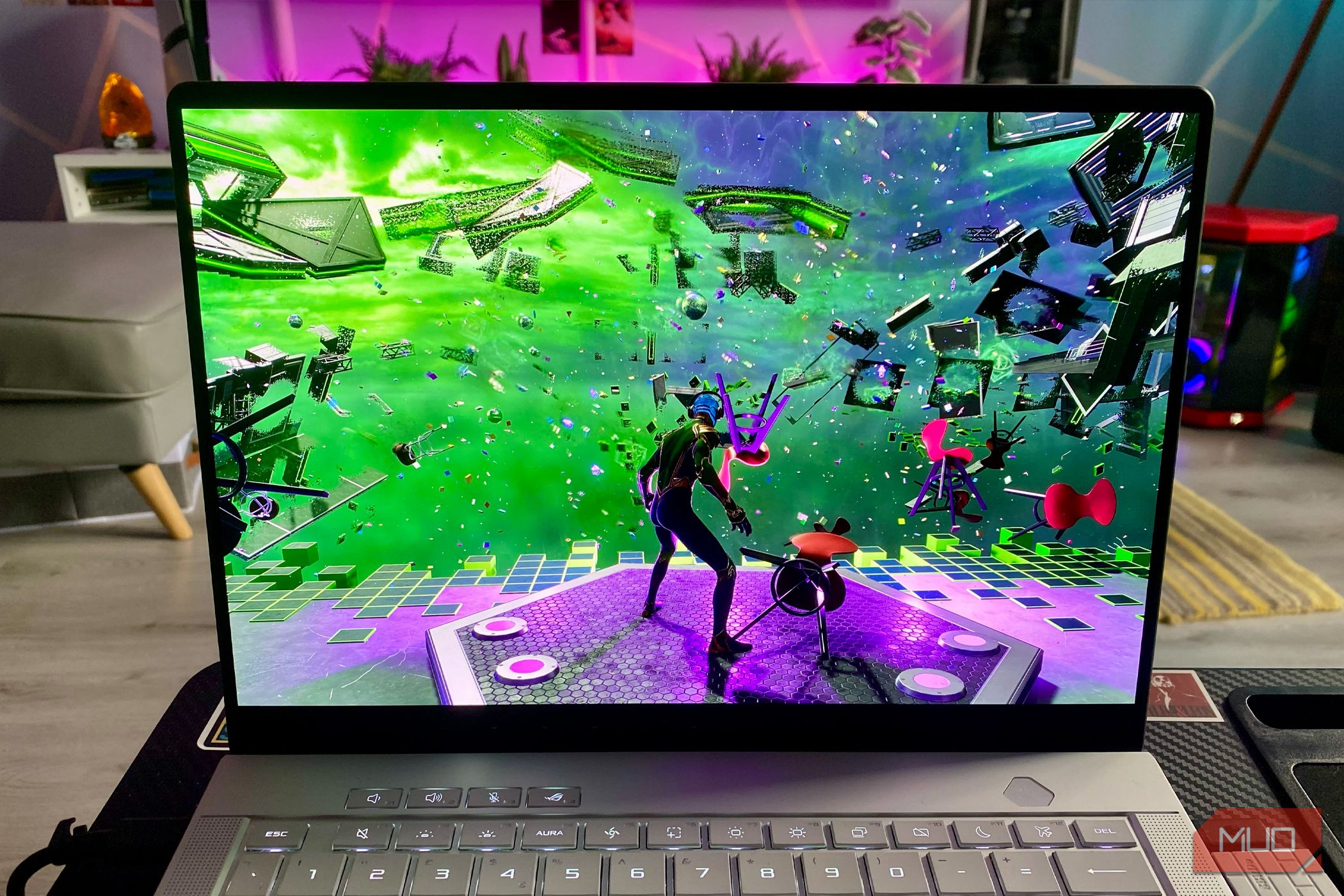 Marvel's Spider-Man 2 on an Asus ROG G14 (2025) gaming laptop