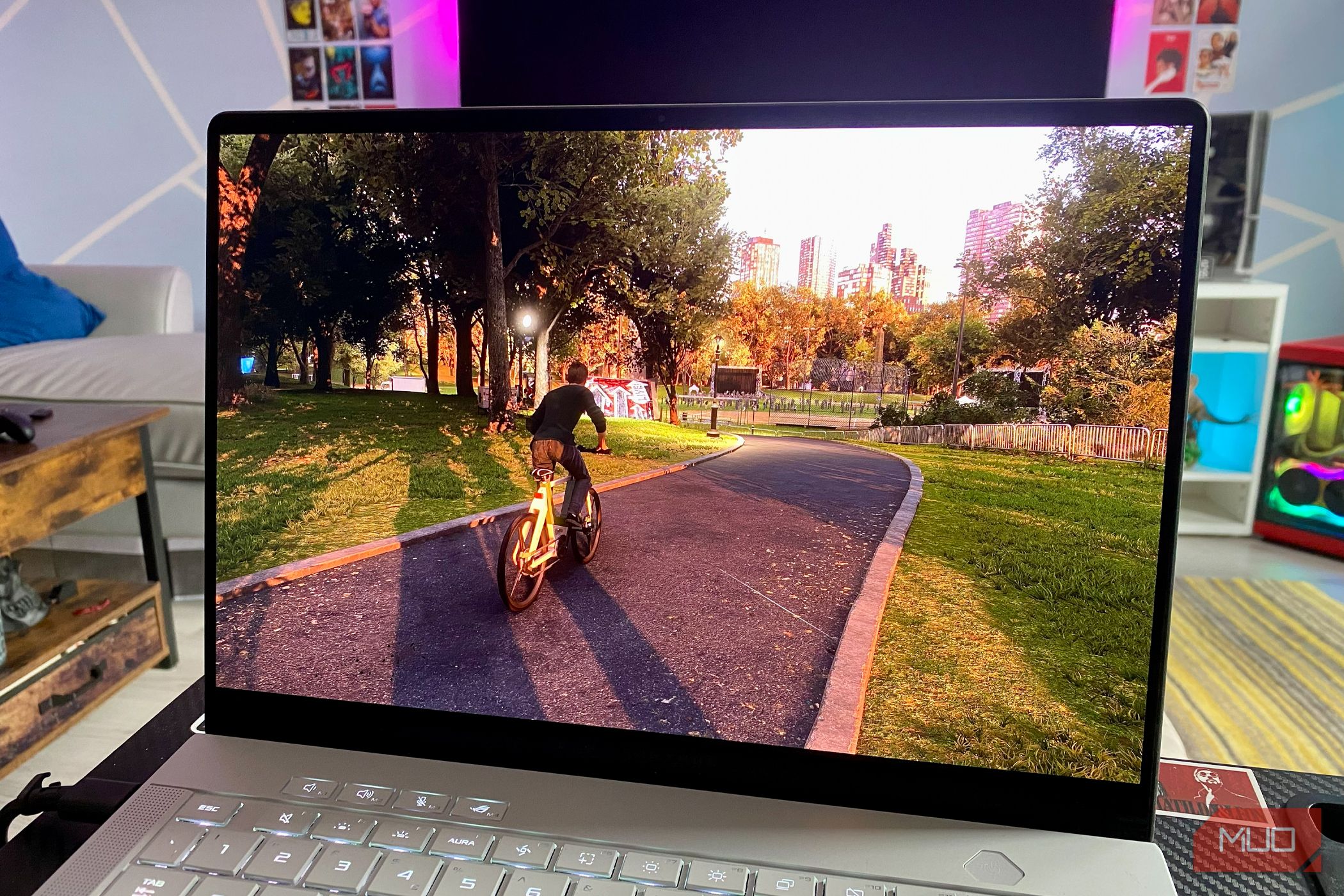 Marvel's Spider-Man 2 on an Asus ROG G14 (2025) gaming laptop