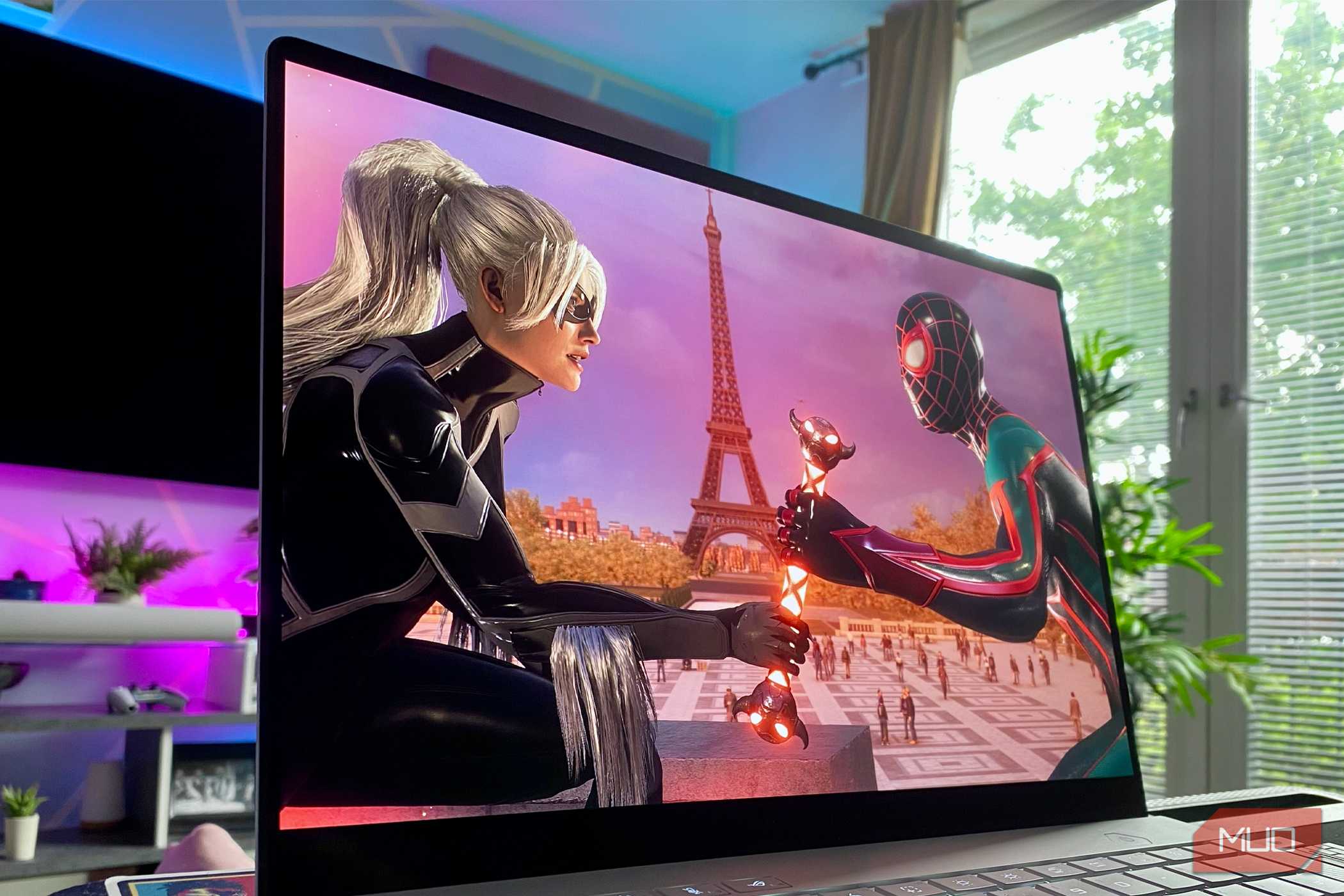 Marvel's Spider-Man 2 on an Asus ROG G14 (2025) gaming laptop