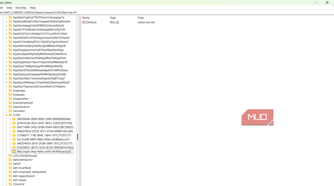 Naming the new key under CLSID in Registry Editor