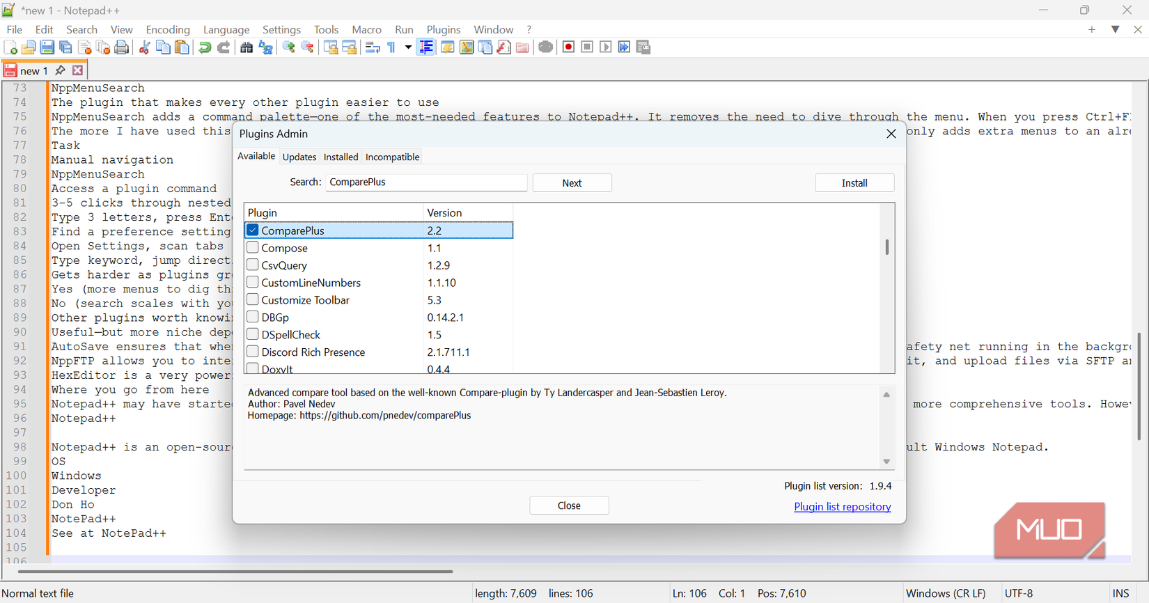 Notepad++ has no business being this useful with these 6 plugins