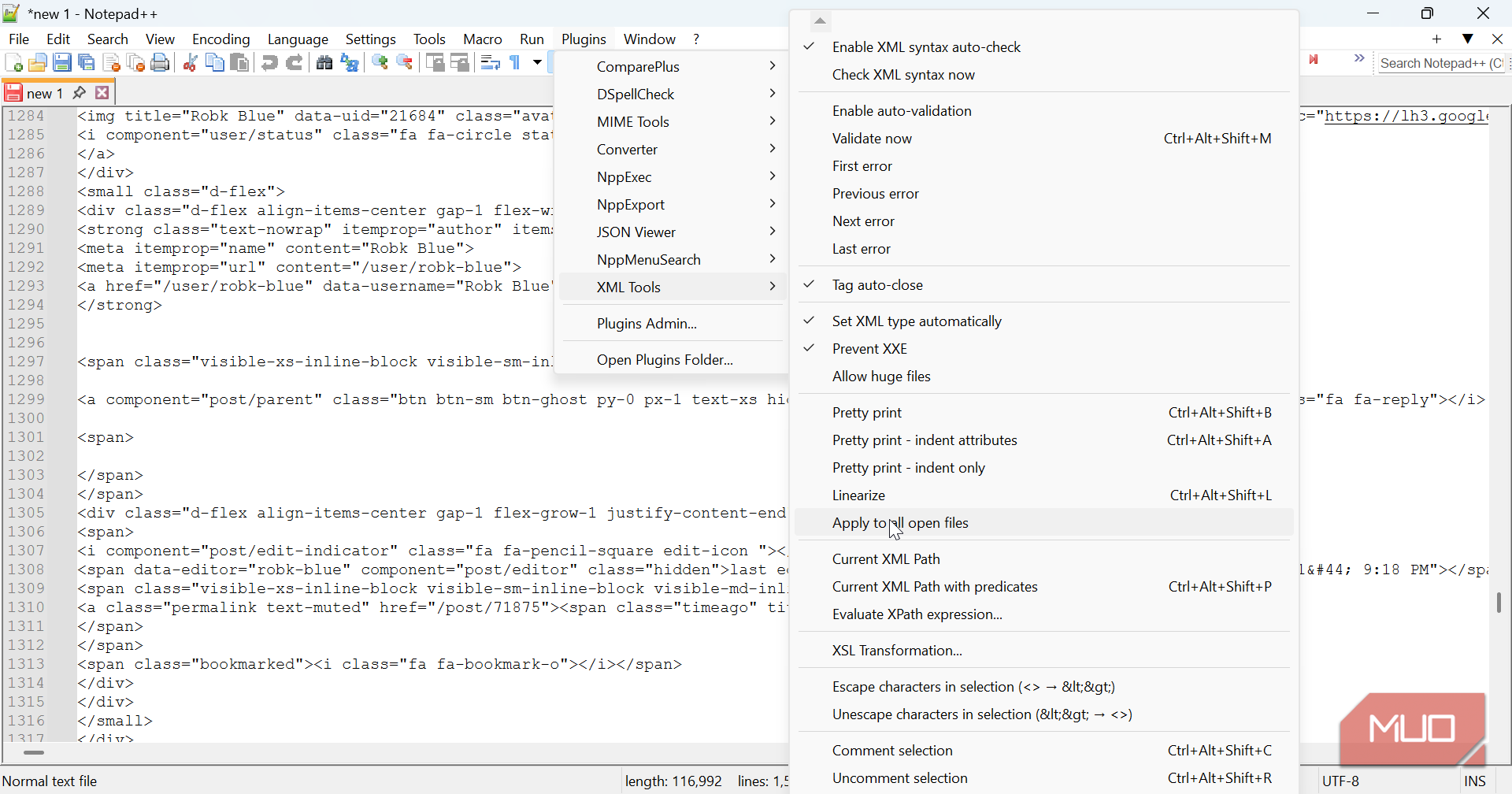 Notepad++ has no business being this useful with these 6 plugins