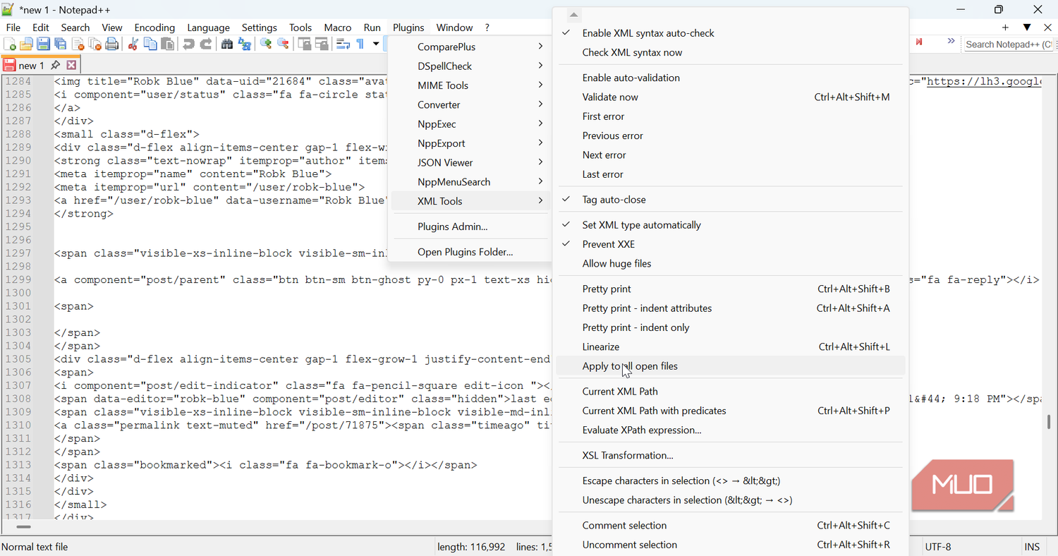 Notepad++ has no business being this useful with these 6 plugins