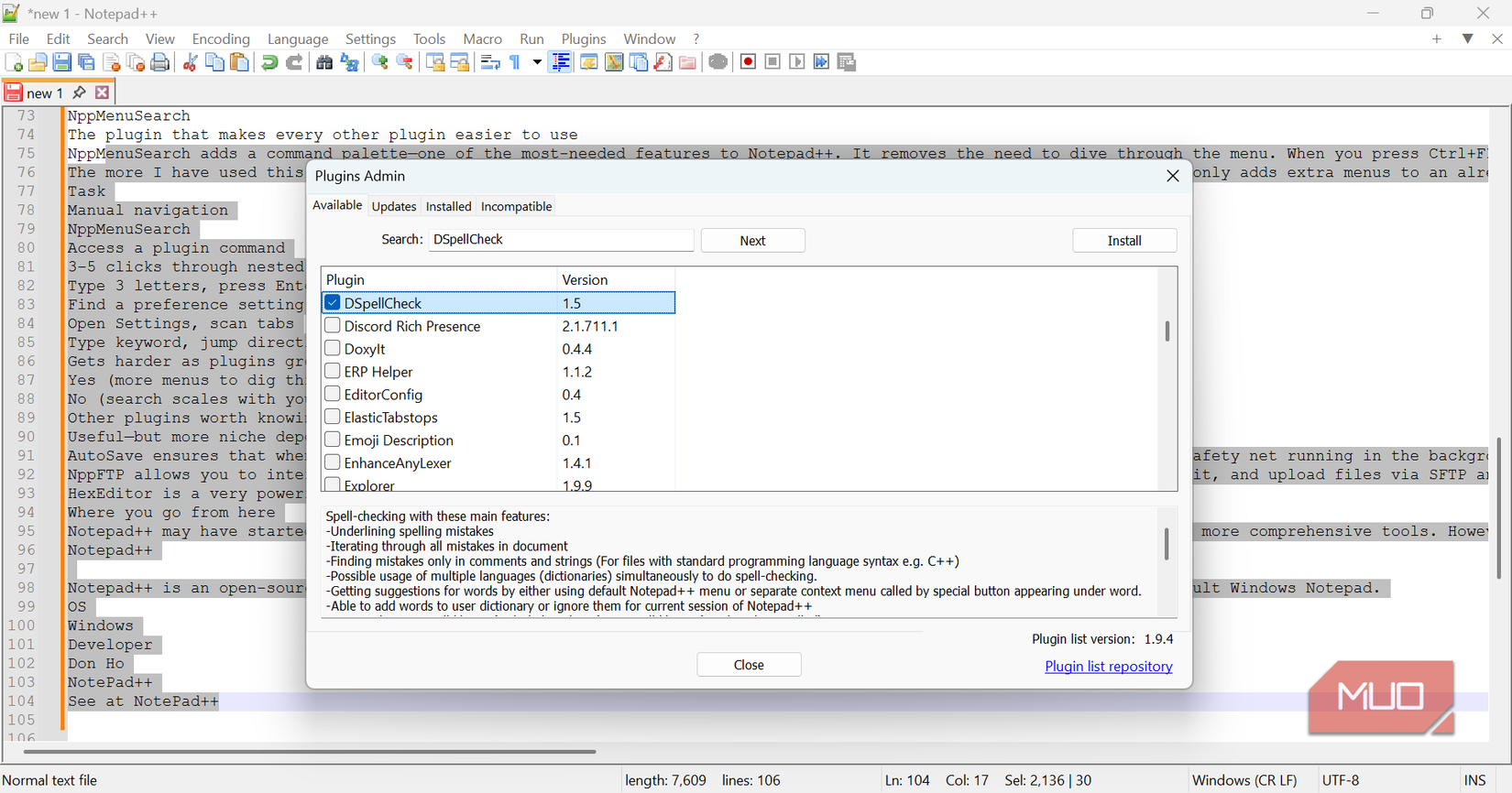 Notepad++ has no business being this useful with these 6 plugins