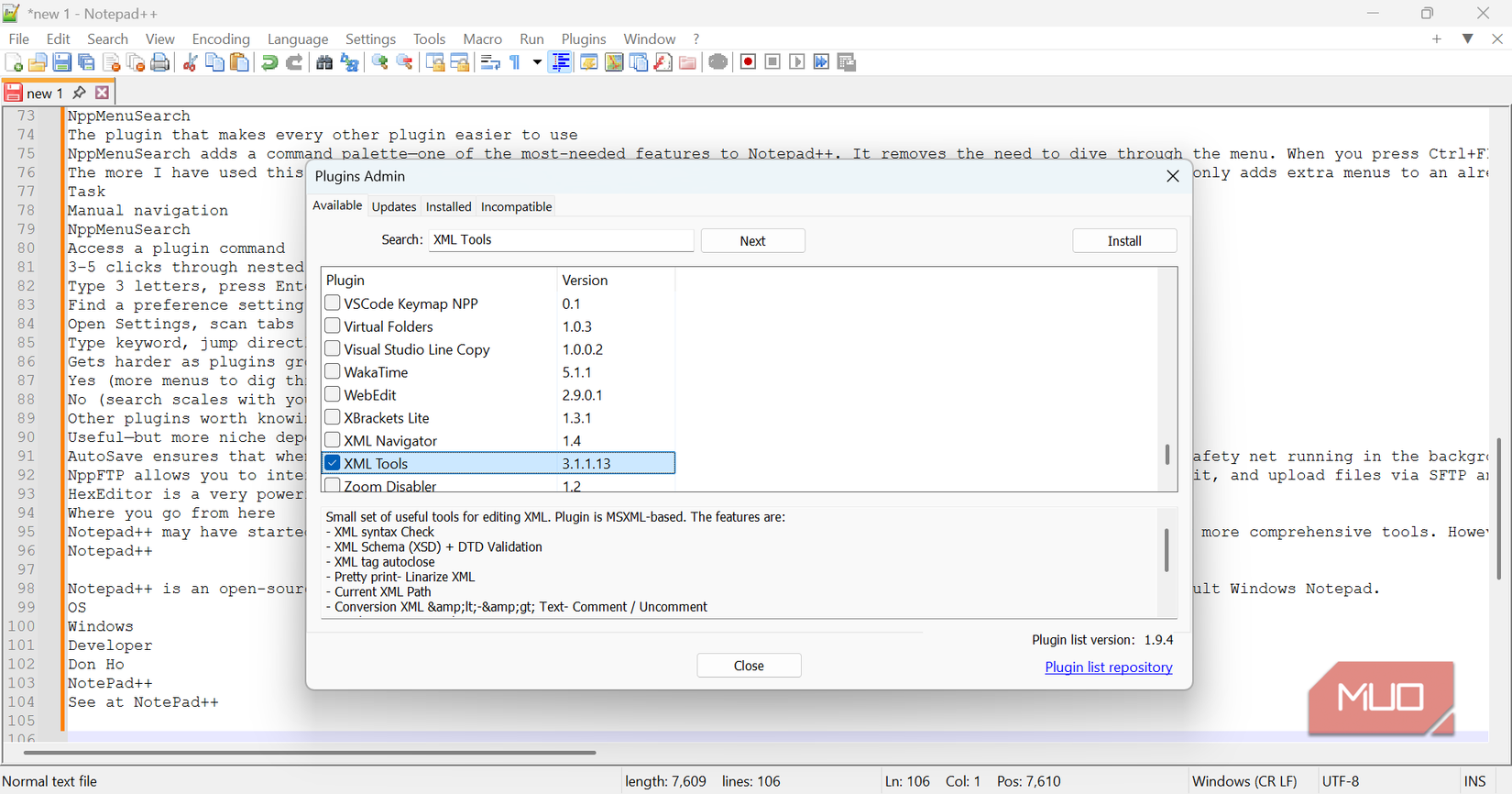 Notepad++ has no business being this useful with these 6 plugins