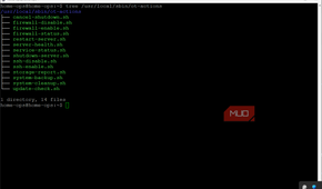 Bash scripts assigned to functions for OliveTin