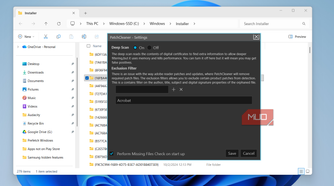 PatchCleaner tool deep scanto clean Windows installer folder