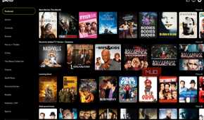 Pluto TV on iPad.