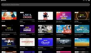 Pluto TV on iPad.