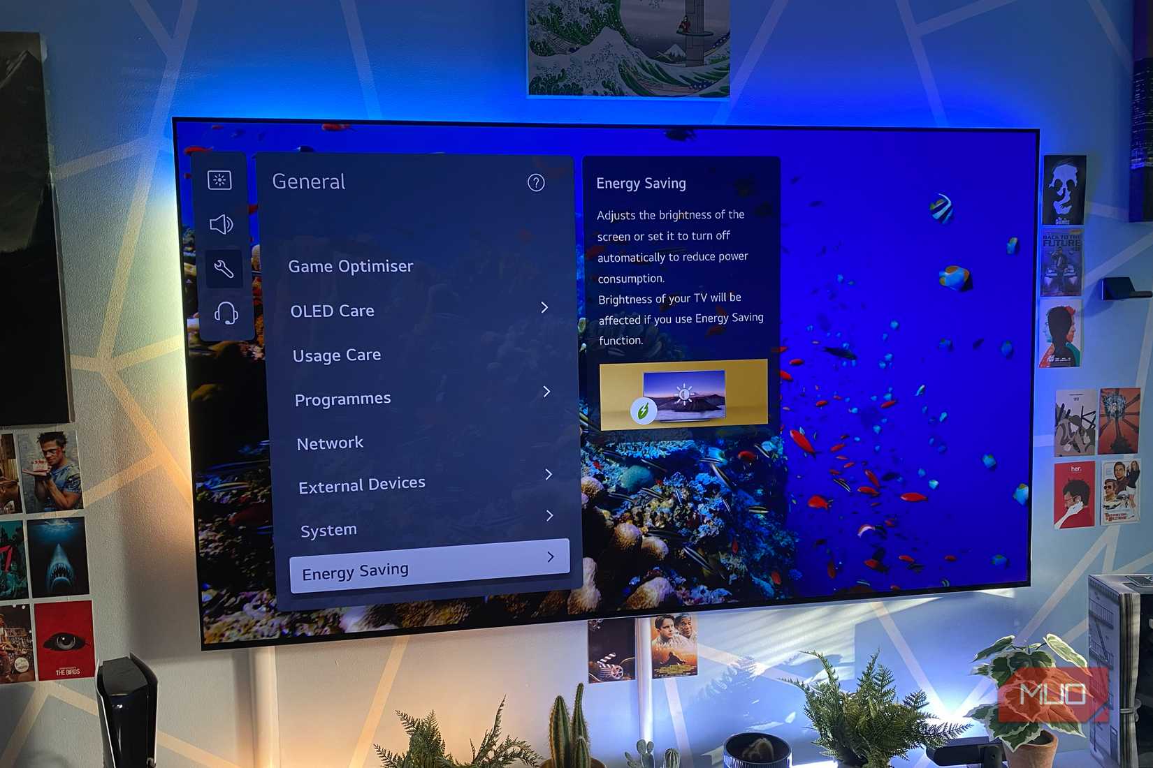 Blue Planet 2 on an LG OLED TV