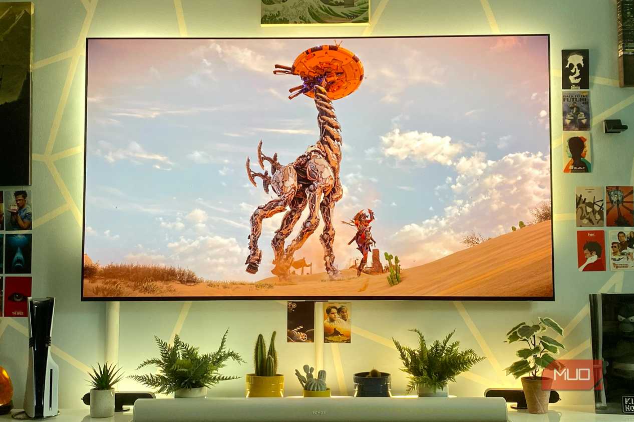 Horizon Forbidden West on a PS5 Pro