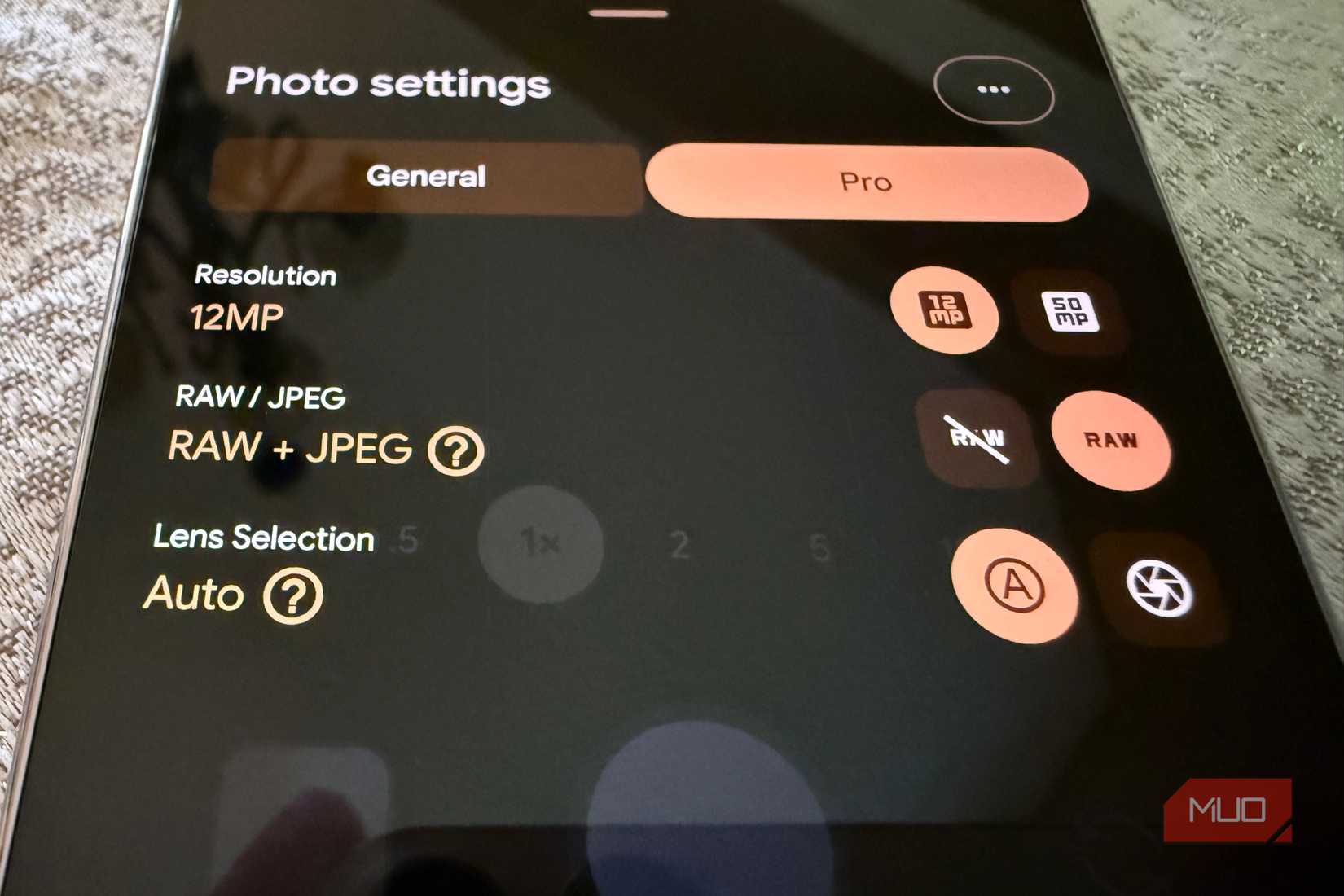 raw mode on pixel 10 pro