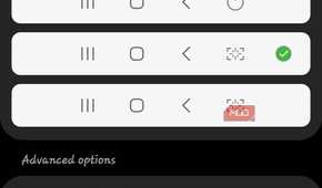 Selecting the new navigation bar template
