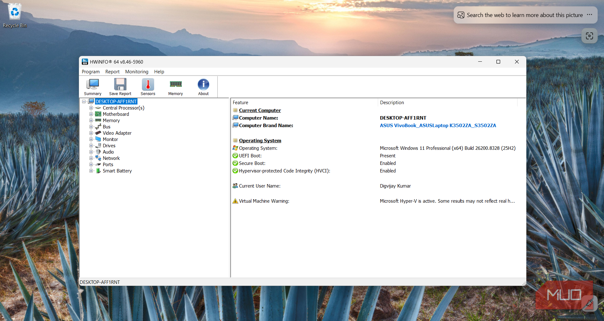 Your CPU is throttling itself, and one BIOS toggle will fix it