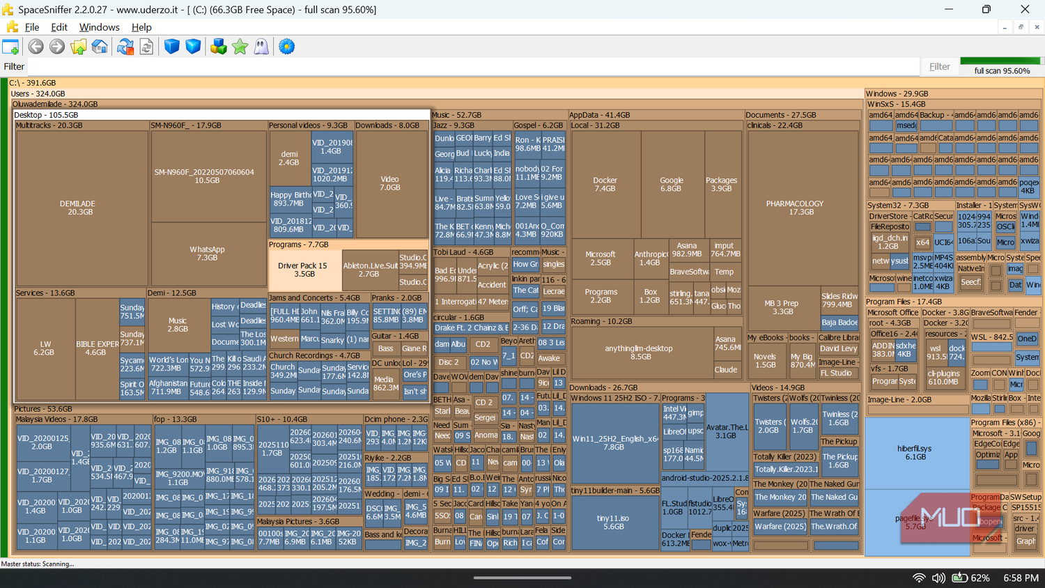 Nested Treemap Memory Usage I finally found out what was eating my SSD — this free Windows tool ...