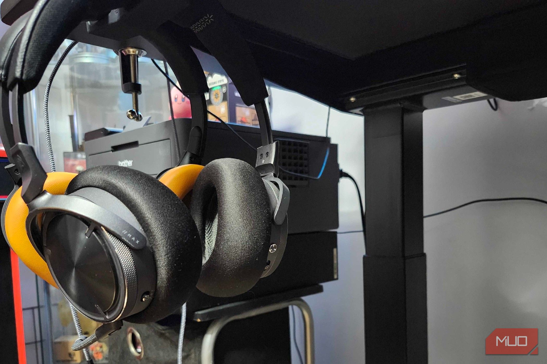 Standing Desk Headphone Stand