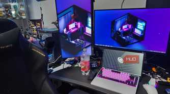 Standing Desk Sitting position