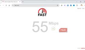 Starting fast dot com sped test