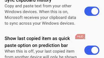Swiftkey Sync settings on Android (2)