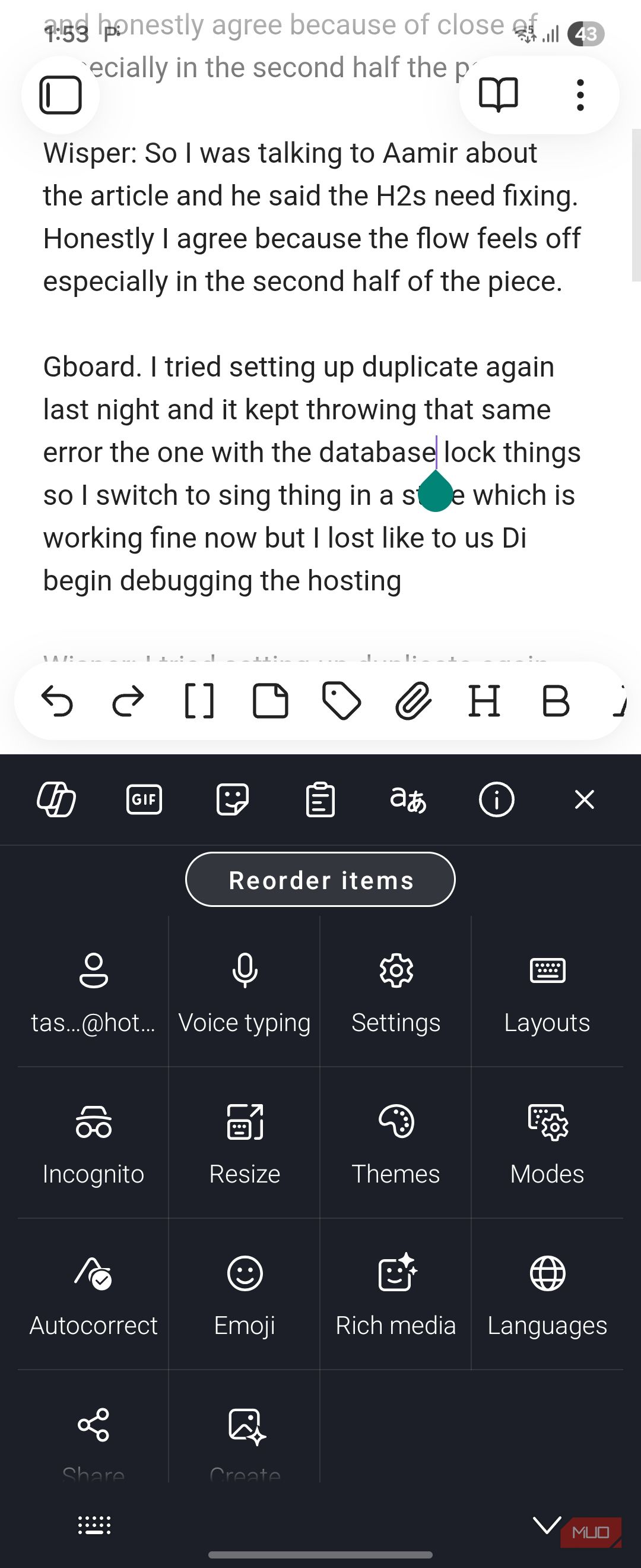 Swiftkey Sync settings on Android (4)