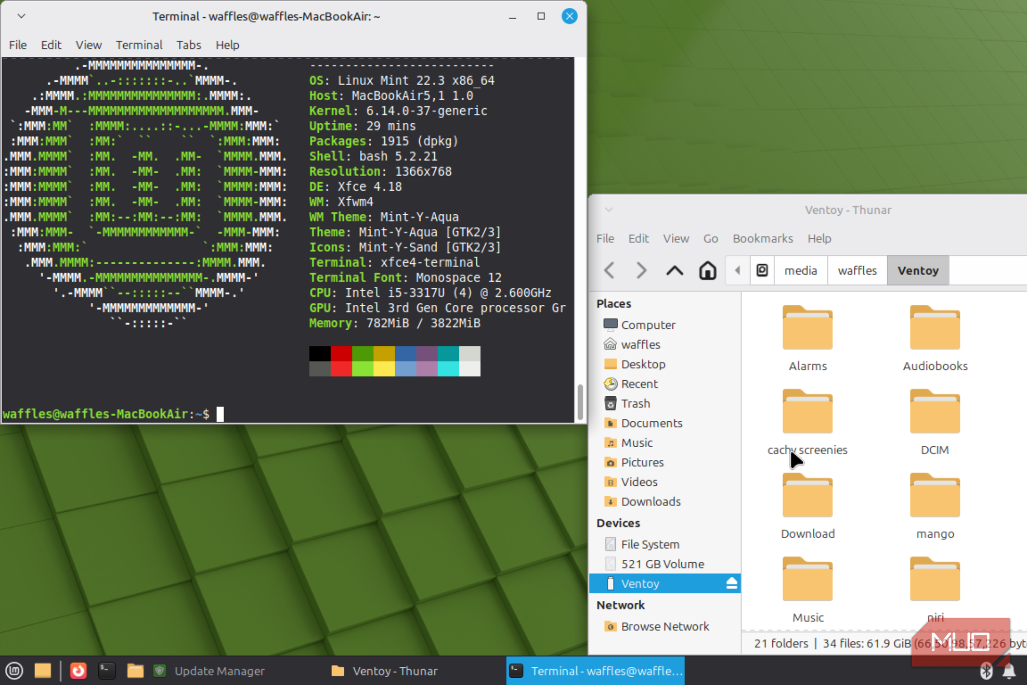 Shadow File Linux Mint I tried 4 lightweight Linux distros on a 4GB laptop, and one surprised me