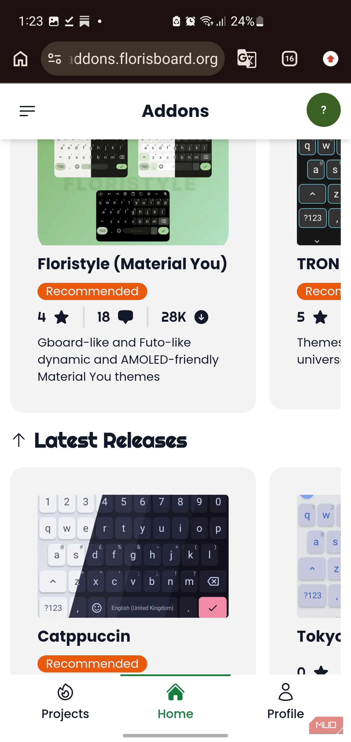 I replaced my Android keyboard with this open-source one and it stuck