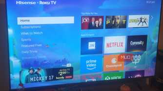 The Roku Home Menu