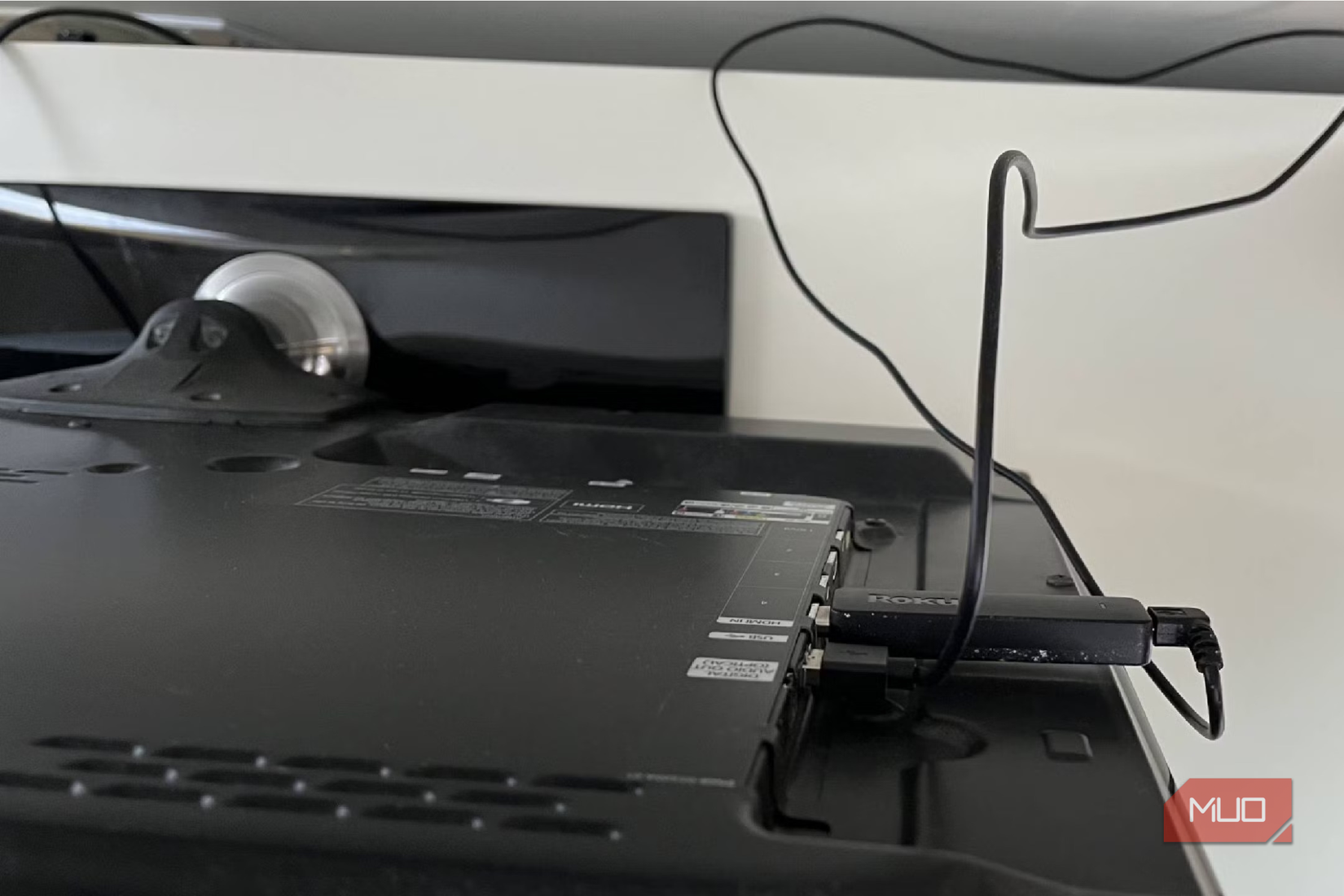 TV USB back panel visible