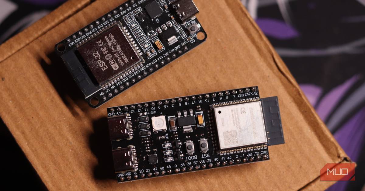 makeuseof.com - Yadullah Abidi - The new ESP32 put Wi-Fi 6 and gigabit ethernet on a chip that used to blink LEDs
